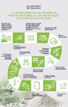 La transformation des poudres de plantes destinées à la nutraceutique : du sourcing au stockage