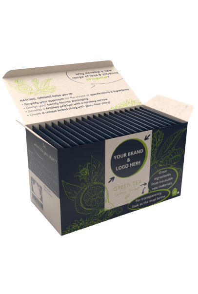 Discover the tea box concept with Natural Origins